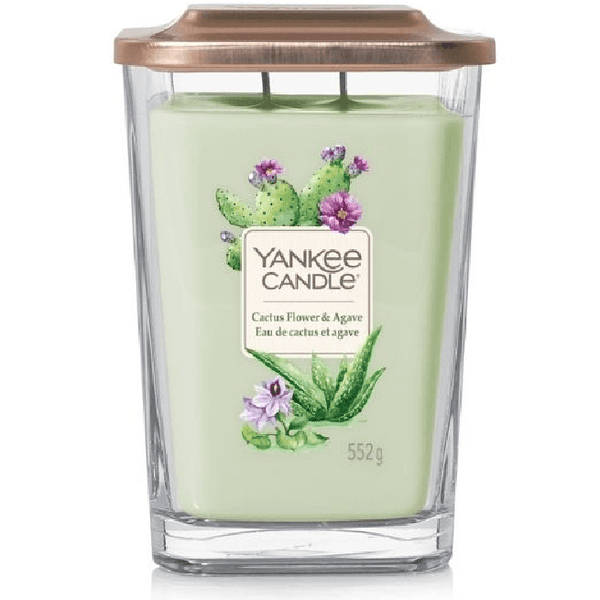 Yankee Candle Elevation Large Cactus Flower & Agave Two Wicks 1630532 - SuperOffice