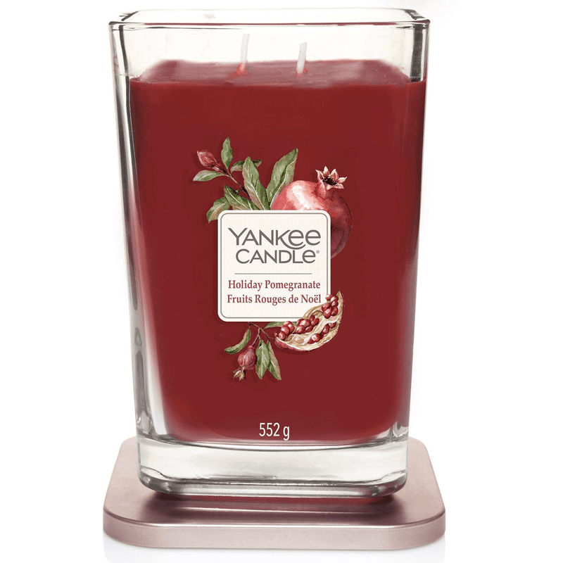 Yankee Candle Elevation Large Holiday Pomegranate Two Wicks 1591079 - SuperOffice