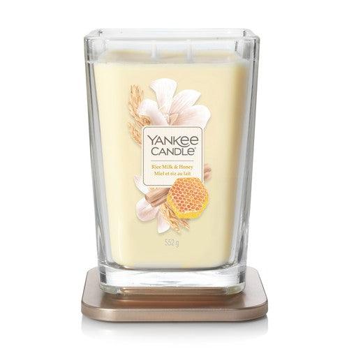 Yankee Candle Elevation Large Rice Milk Honey Two Wicks 1628648 - SuperOffice