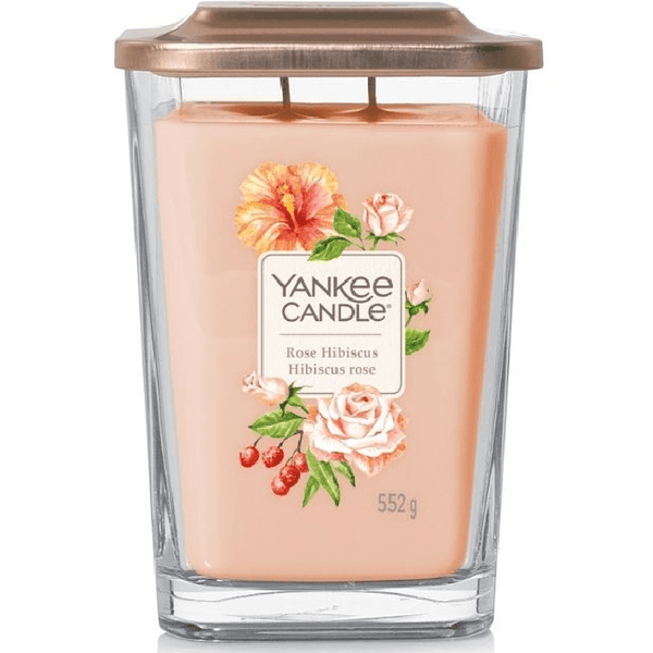 Yankee Candle Elevation Large Rose Hibiscus Two Wicks 1630526 - SuperOffice