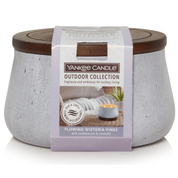 Yankee Candle Flowing Wisteria Vines Outdoor Large Jar 566g 1713025 - SuperOffice