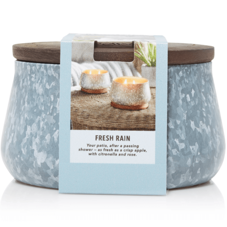 Yankee Candle Fresh Rain Outdoor Collection Double Wick Large 1685992 - SuperOffice