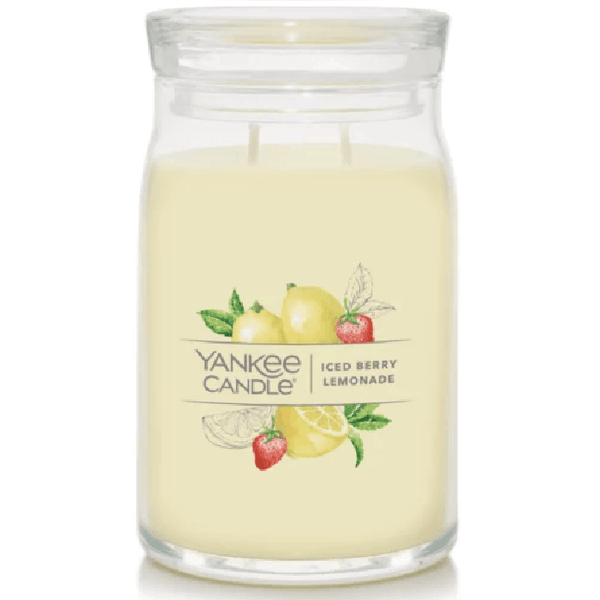 Yankee Candle Ice Berry Lemonade Signature Collection Large Jar 1629983 - SuperOffice