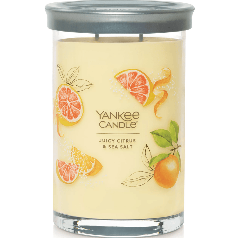 Yankee Candle Juicy Citrus Sea Salt Signature Collection Large Tumbler 1630712 - SuperOffice