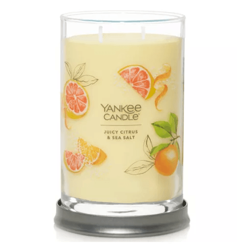 Yankee Candle Juicy Citrus Sea Salt Signature Collection Large Tumbler 1630712 - SuperOffice
