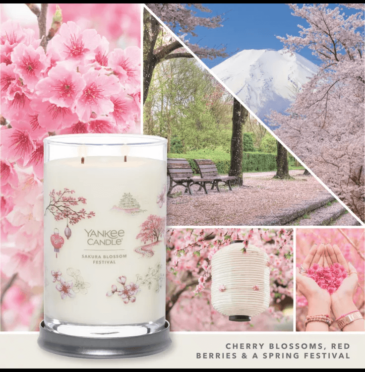 Yankee Candle Sakura Bloom Festival Signature Collection Large Tumbler 1632328 - SuperOffice