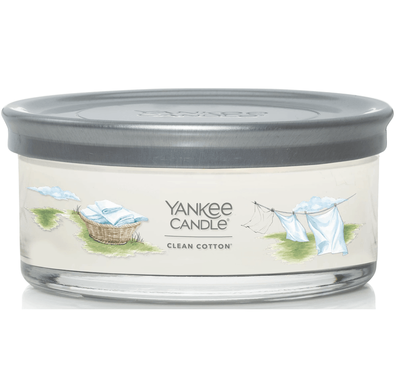 Yankee Candle Signature 5 Wick Tumbler Clean Cotton 1630816 - SuperOffice