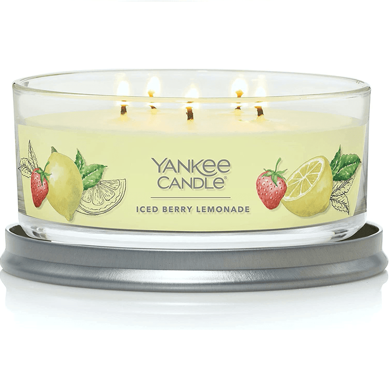 Yankee Candle Signature 5 Wick Tumbler Iced Berry Lemonade 1630085 - SuperOffice