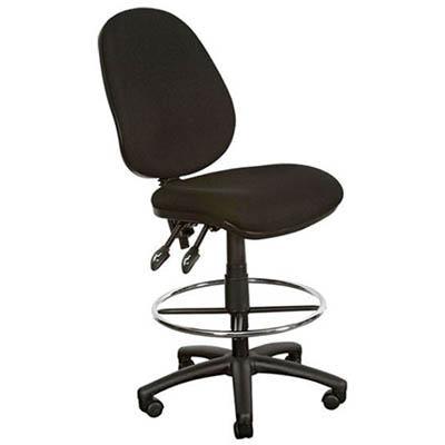 Ys Design 08 Drafting Chair High Back Black YS08DBK - SuperOffice