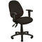 Ys Design Typist Chair High Back With Arms Black YS08ABK - SuperOffice