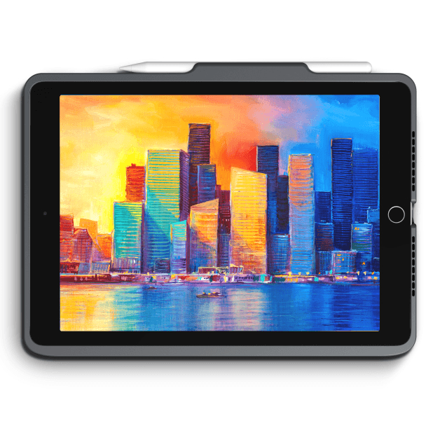 Zagg Pro Keys Keyboard Detachable Case Folio iPad 10.2" 9th/8th/7th Generation 103407134 - SuperOffice