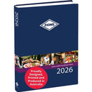 Zions 2026 Table Booking Diary Book 2-Page Per Day A4 Restaurant Cafe Z-TBD26 - SuperOffice