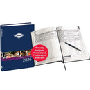 Zions 2026 Table Booking Diary Book 2-Page Per Day A4 Restaurant Cafe Z-TBD26 - SuperOffice