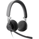 Logitech Zone Wired Headset with Noise Cancelling Mic for Teams