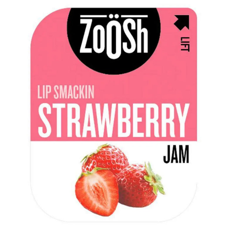 Zoosh Strawberry Jam Individual Portions 13.6g 50 Pack Carton Bulk 621296 - SuperOffice